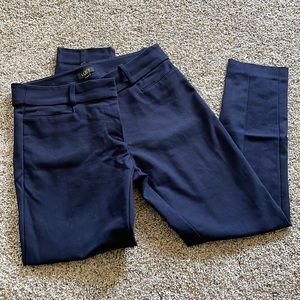 Loft skinny Marisa pants navy